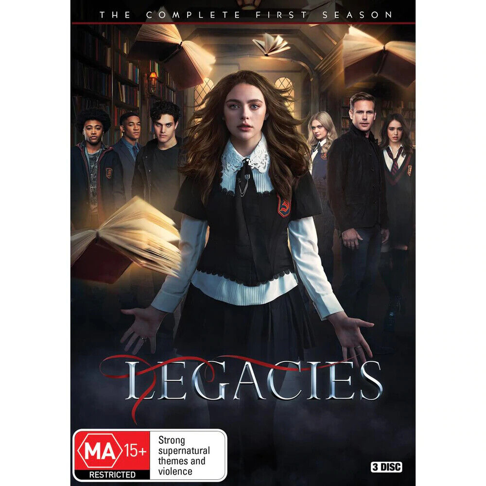 LEGACIES - SEASON ONE DVD (Region 4, 2019, 3 Discs ) NEW+SEALED