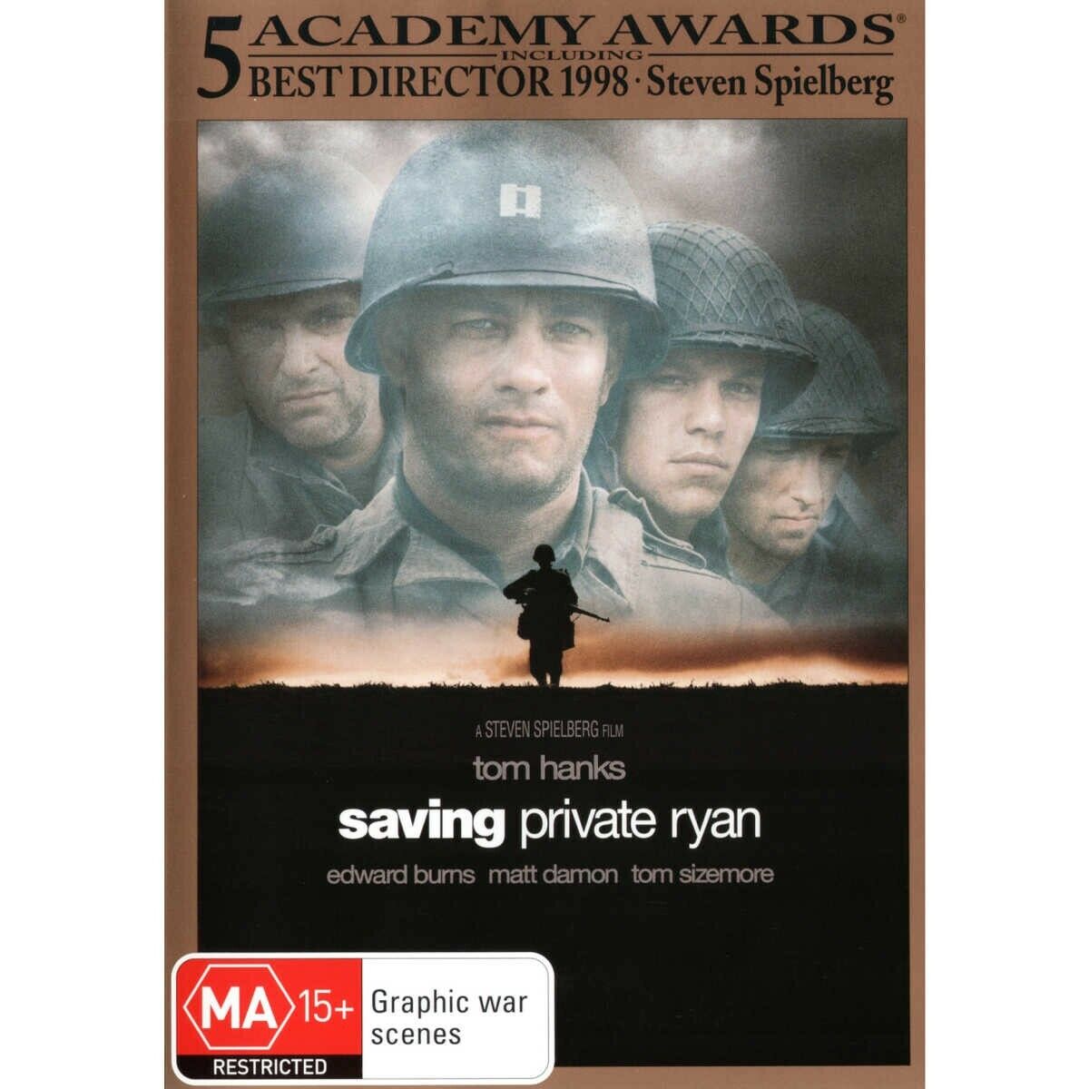 SAVING PRIVATE RYAN - D-DAY (DVD, 2009) - REGION 4 - NEW+SEALED