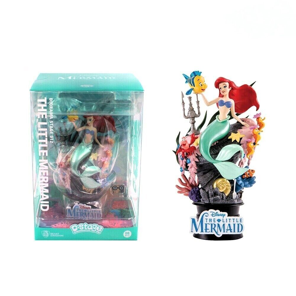 The Little Mermaid DS012 - Disney D-Stage Statue Beast Kingdom NEW