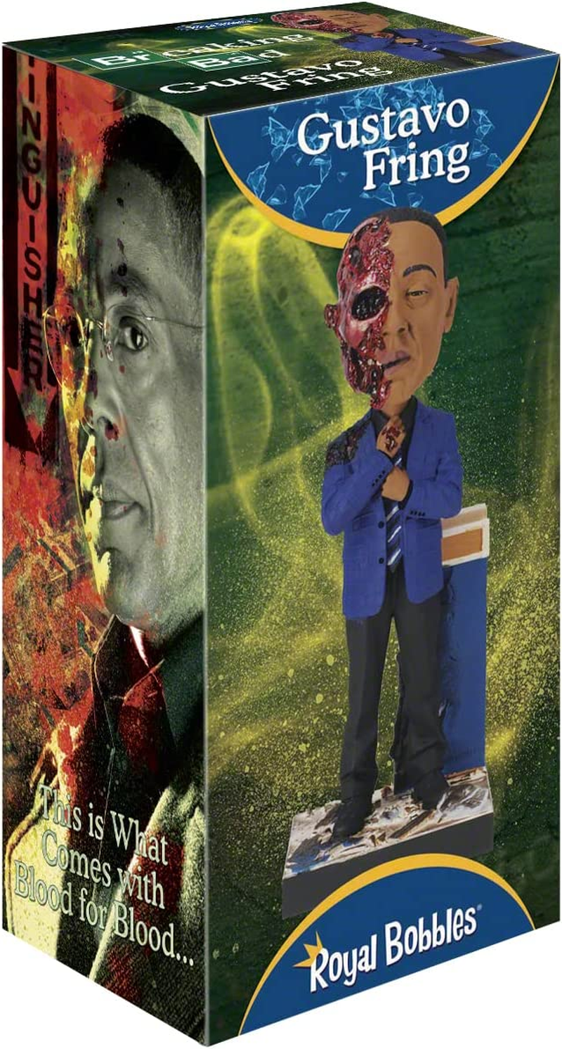 Bobblehead Breaking Bad Gus Fring Face Off -NEW