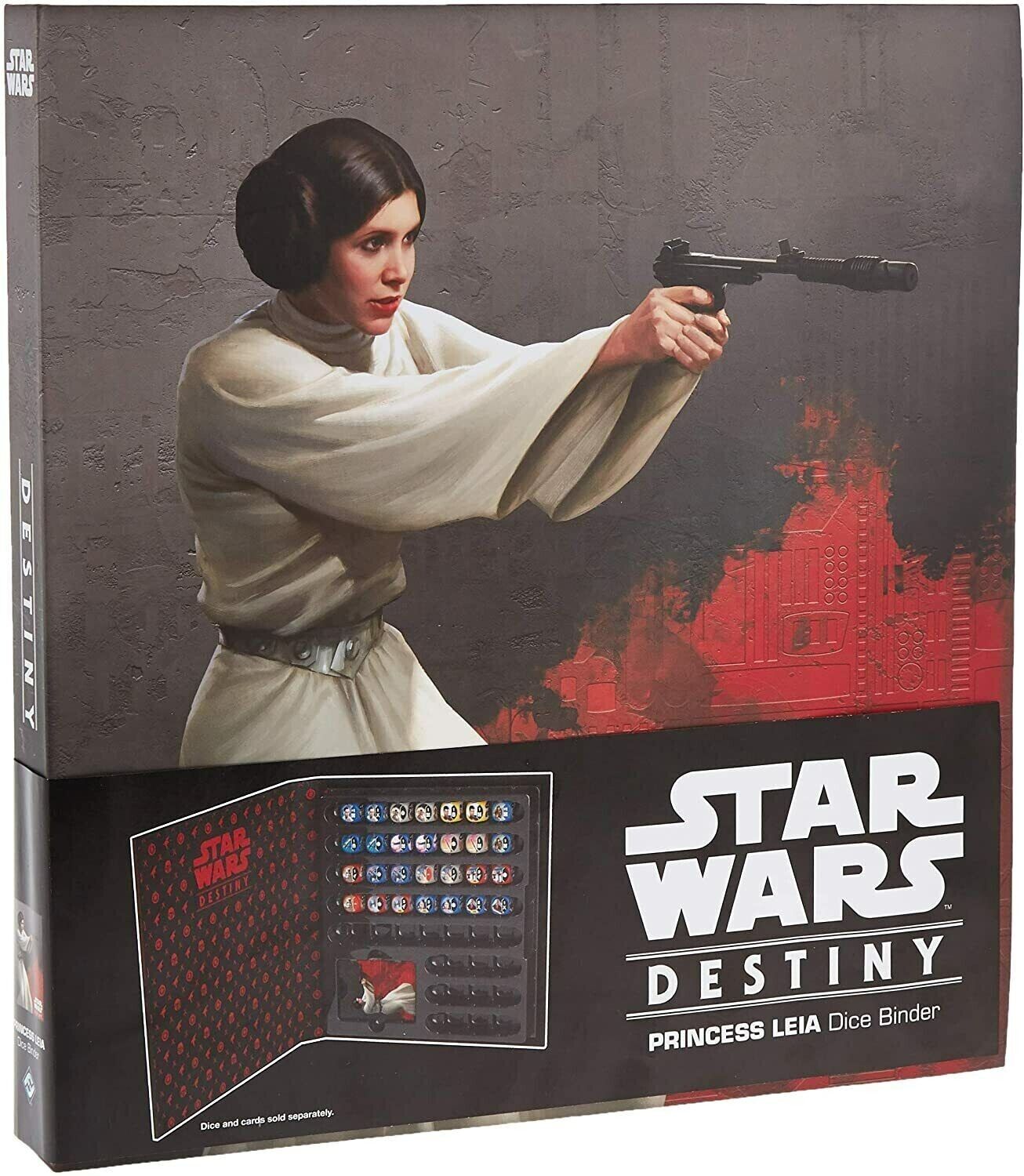 Star Wars: Destiny - Dice Binder - Princess Leia - English, Brand NEW SEALED