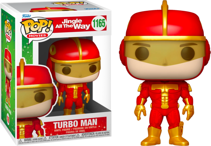 Jingle All The Way Turbo Man Pop! Vinyl Figure #1165 - NEW 