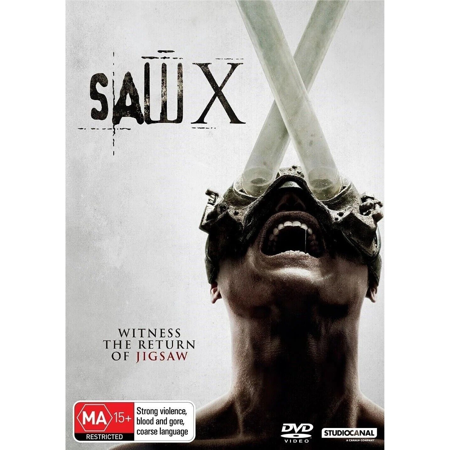 Saw X (DVD, 2023) Region 4 - NEW+SEALED