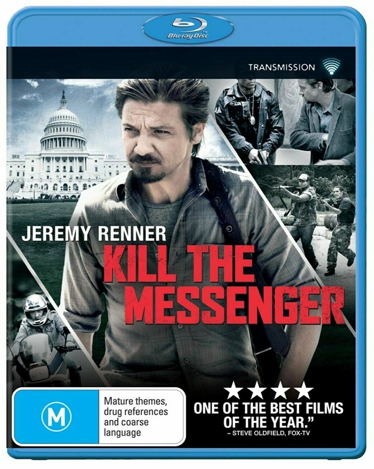 Kill the Messenger (Blu-ray,2015)  Region B NEW+SEALED 