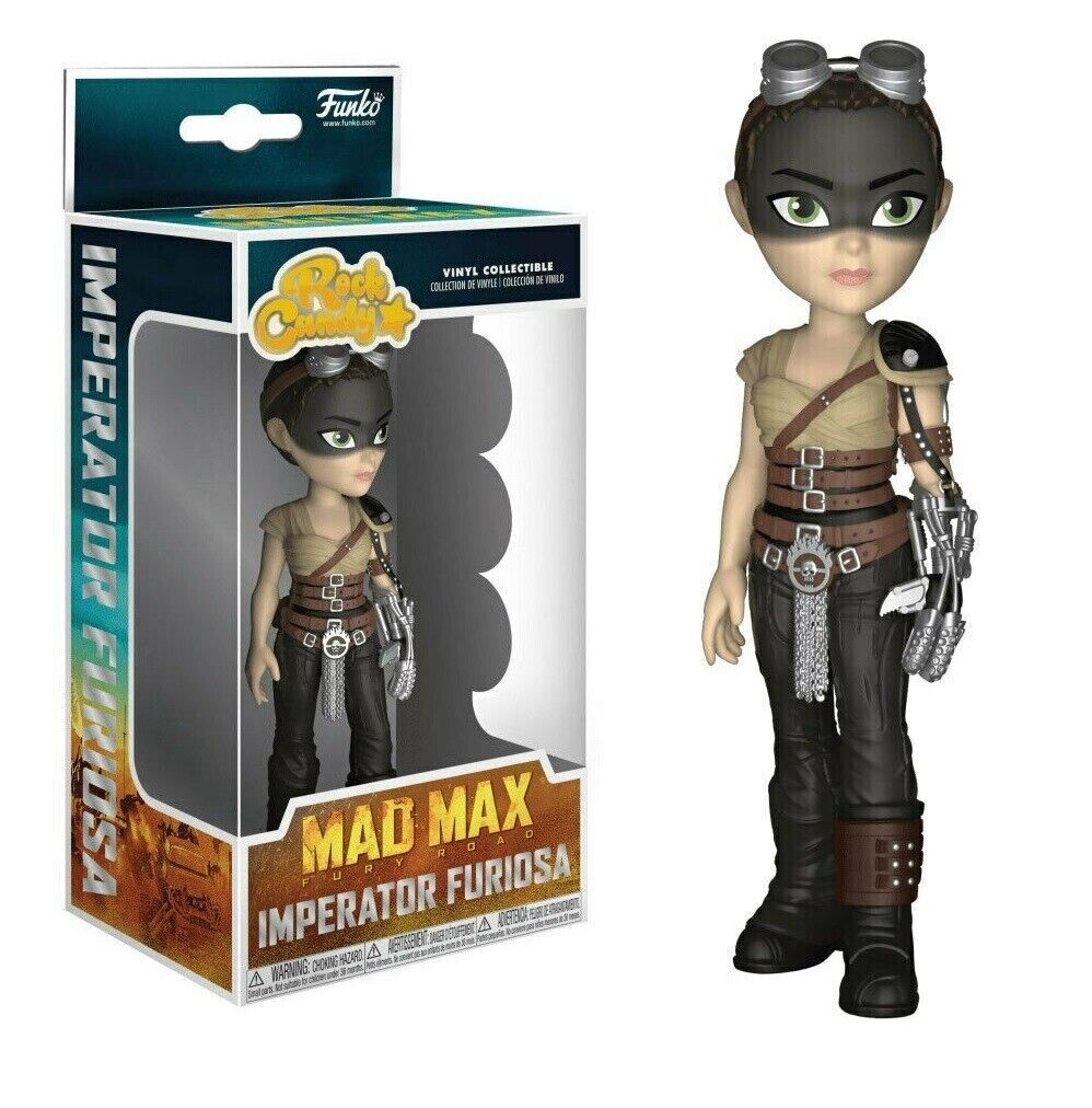 Mad Max: Fury Road Imperator Furiosa Rock Candy Vinyl Figure OE - NEW