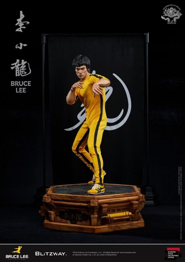 Bruce Lee - 50th Anniversary 1:4 Tribute Statue 55 cm BLITZWAY Pre-Order Jun2024