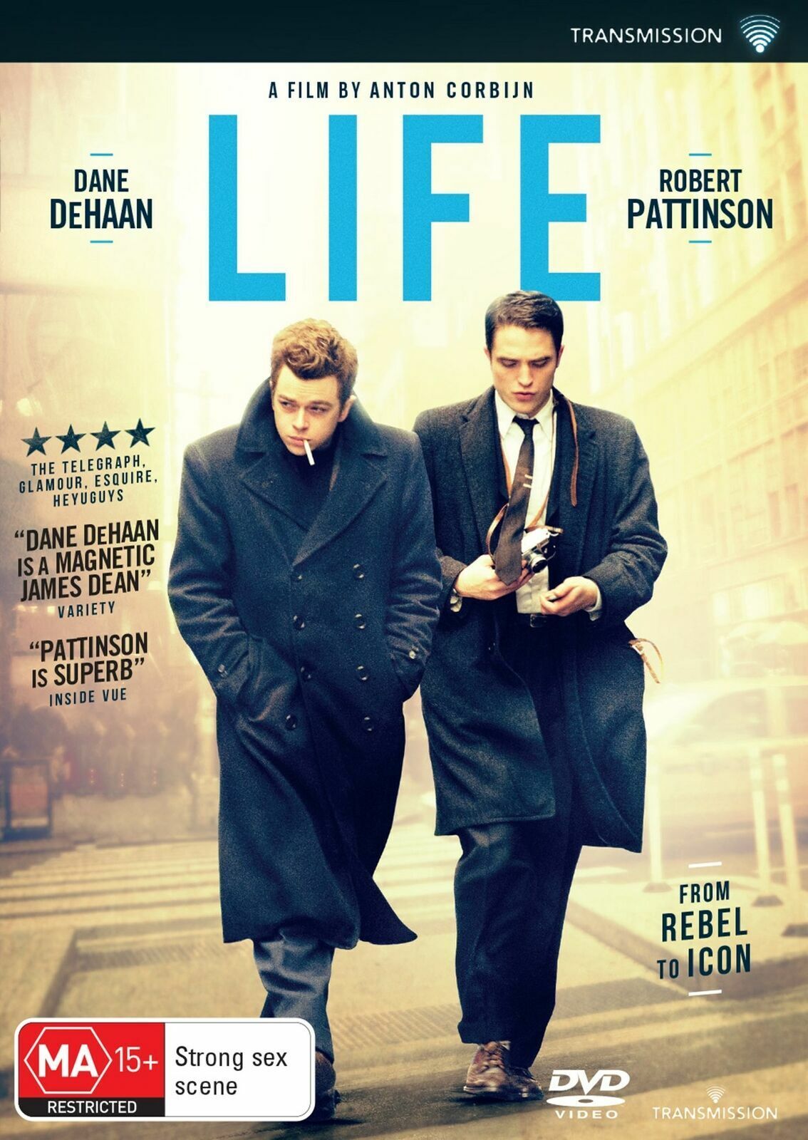 Life (DVD,2015) Region 4 - Robert Pattinson - NEW+SEALED