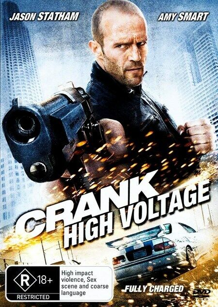 Crank 2 High Voltage (DVD,2009) Region 4 NEW+SEALED 