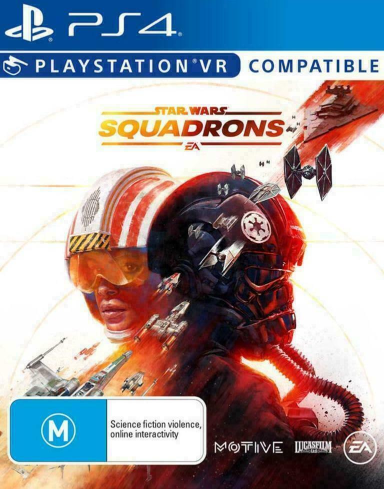 STAR WARS Squadrons VR PS4 Game - NEW+SEALED