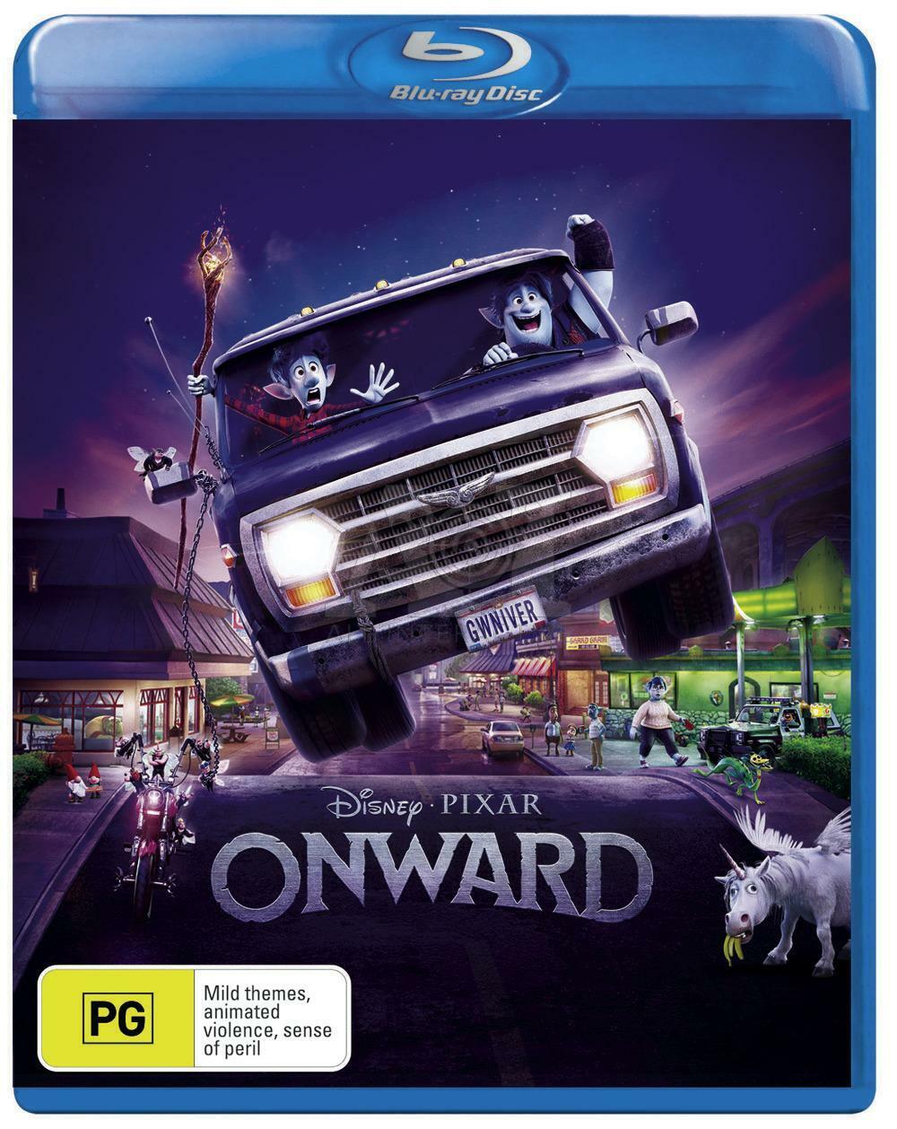 Onward (Blu-ray, 2020) Region B - NEW+SEALED