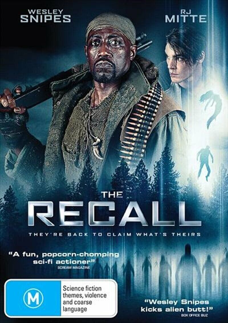 The Recall (Wesley Snipes (DVD,2017)  NEW+SEALED