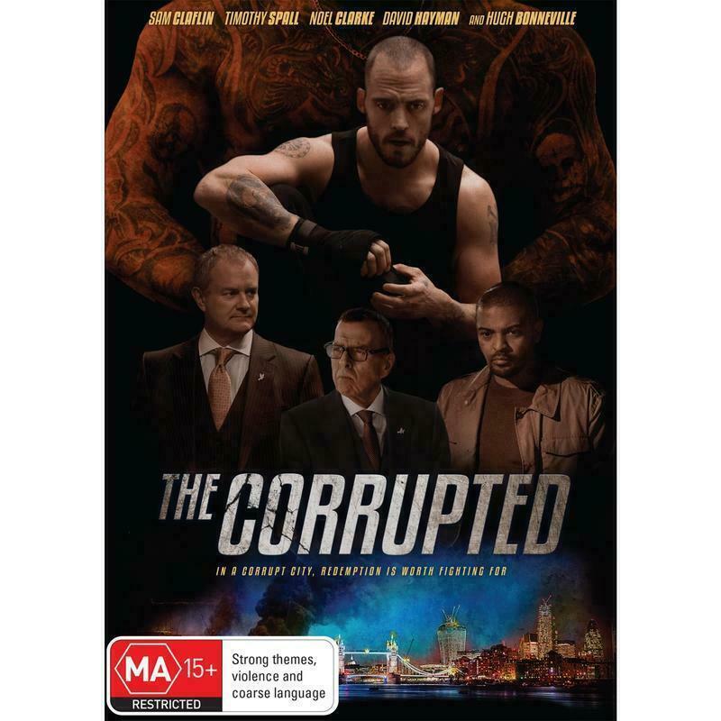 The Corrupted (DVD,2018) - Sam Claflin, Timothy Spall - Region 4 - NEW+SEALED