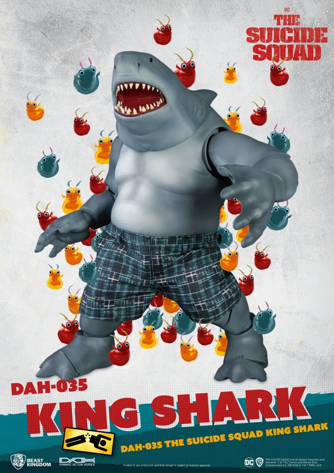 Beast Kingdom Dynamic Action Heroes The Suicide Squad King Shark - Out Now!