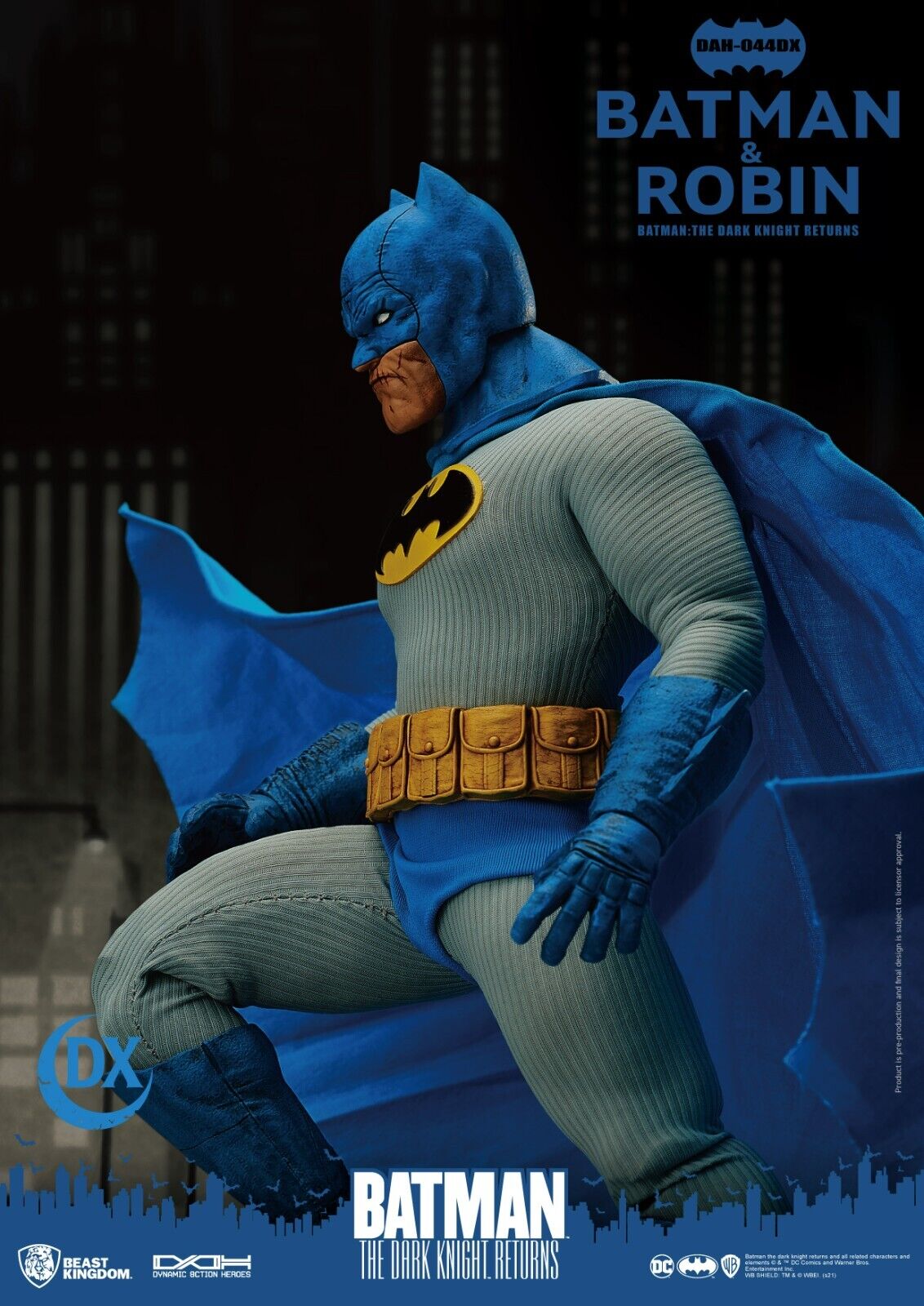 Beast Kingdom Dynamic Action Heroes Batman the Dark Knight Returns Batman & Robi