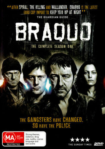 Braquo : Season 1 (DVD, 2012, 2-Disc Set) Region 4 -NEW+SEALED 