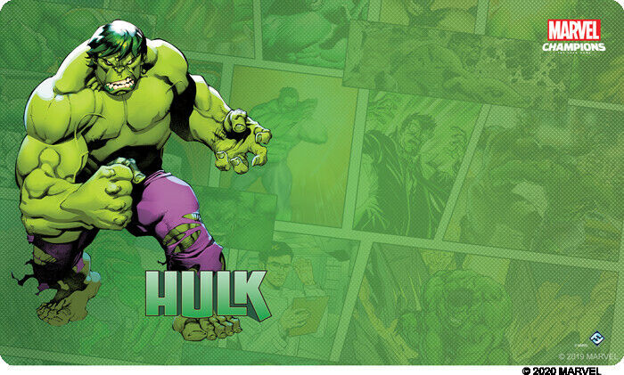 MARVEL CHAMPIONS LCG HULK GAME MAT - MARVEL CHAMPIONS - NEW