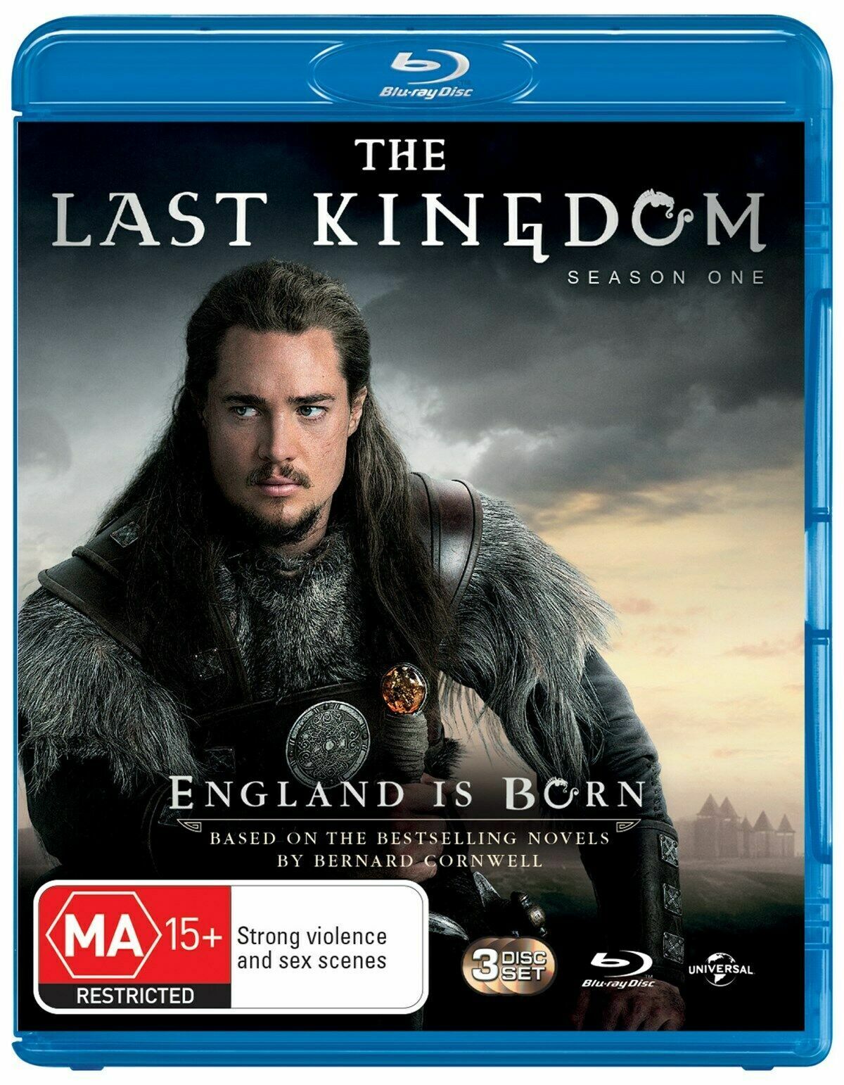 The Last Kingdom Season 1 Series One Blu-ray Region B NEW+SEALED