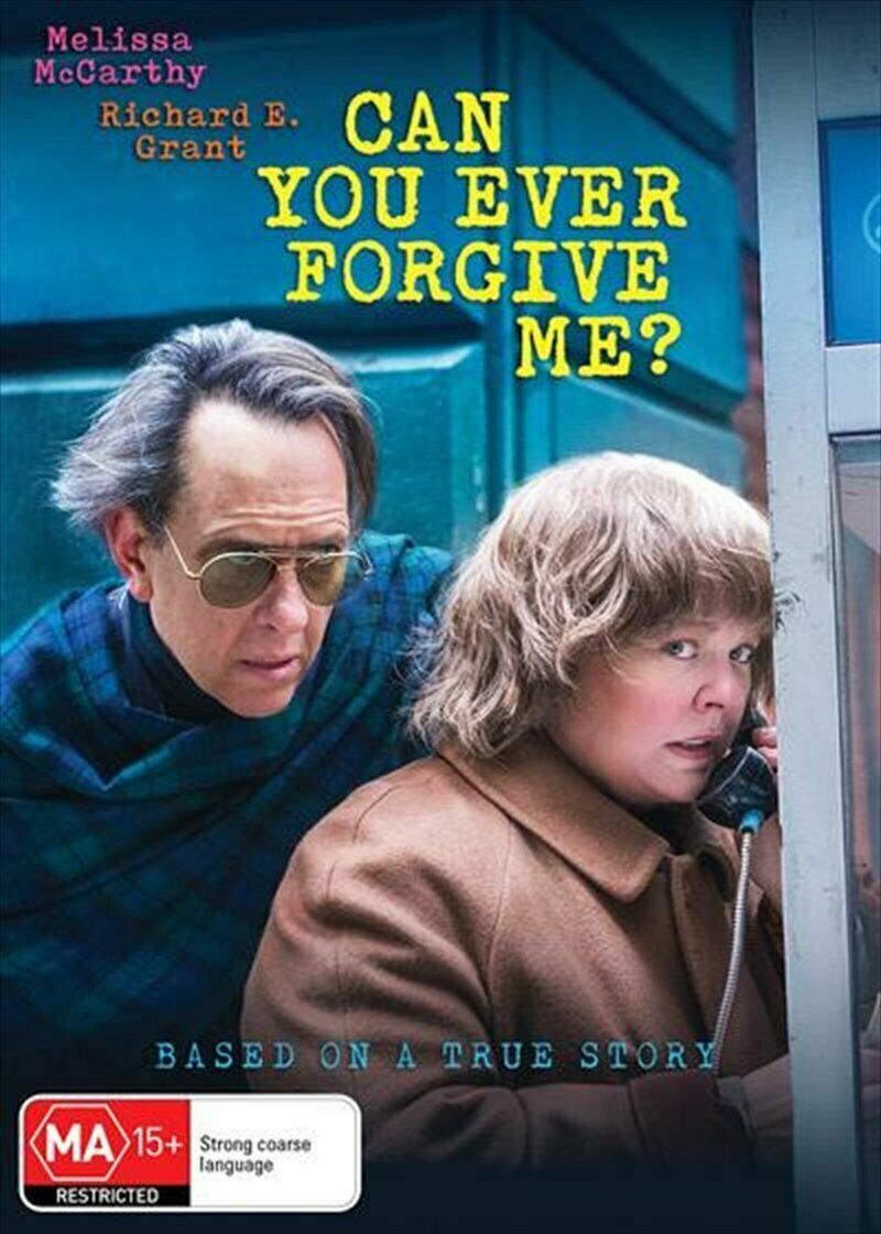 Can You Ever Forgive Me? (DVD,2019) Region 4 - NEW+SEALED