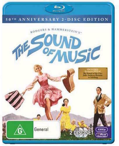 The Sound Of Music Blu-ray -2 Disc Set- 50TH(Rodgers & Hammerstein's) NEW+SEALED