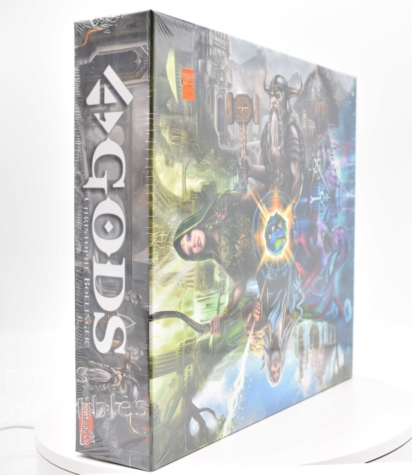 4 Gods Board Game [Asmodee Fantasy Strategy Puzzle Tiles 2-4 Players] NEW