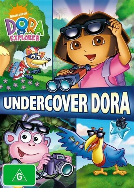 Dora The Explorer - Undercover Dora (DVD,2011)Region 4  NEW+SEALED  