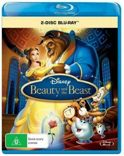 Beauty And The Beast -  (2 Disc Set - Blu-Ray) Region B - NEW+SEALED 