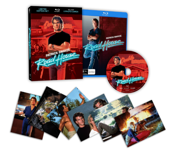 Road House (Blu ray,2023) limited Edition Lenticular - Art cards Region B - NEW