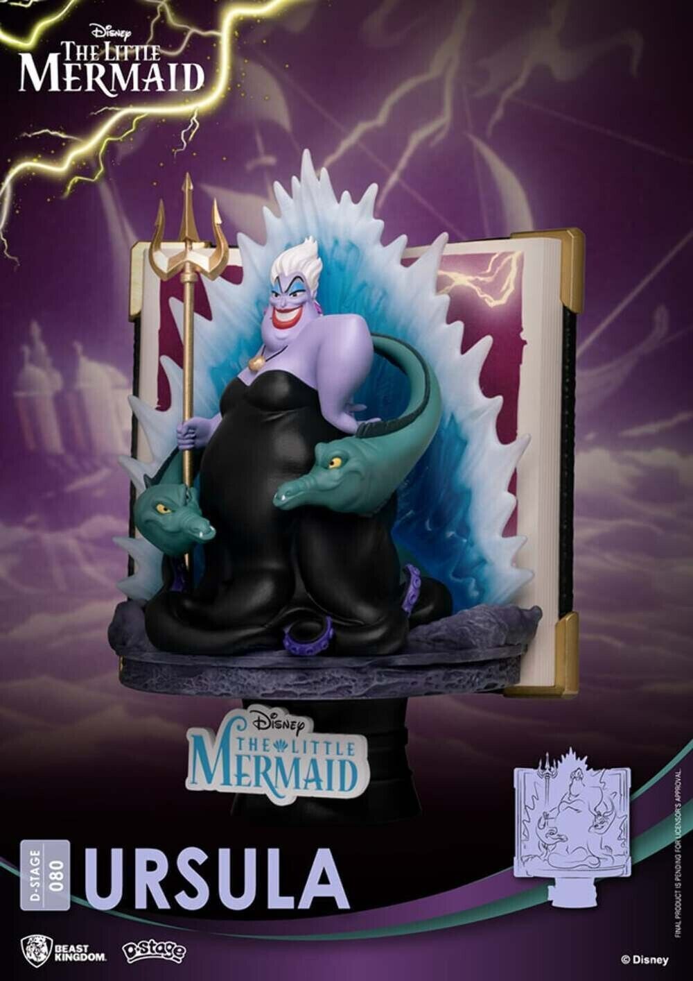 Beast Kingdoms D-Stage Story Book Series The Little Mermaid Ursula 6