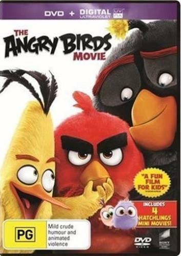 ANGRY BIRDS MOVIE, THE DVD/ Ultraviolet NEW+SEALED 