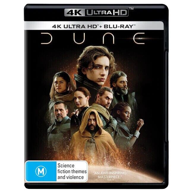 DUNE (2021) : NEW 4K Ultra HD UHD + Blu-Ray NEW SEALED