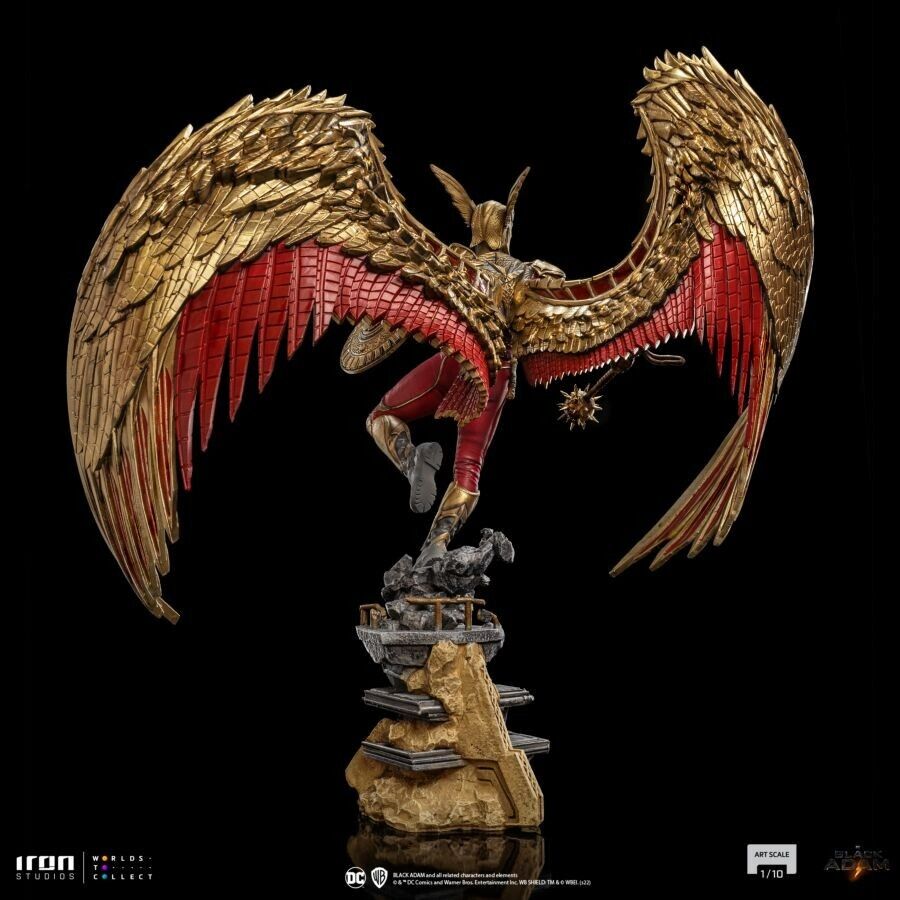 Black Adam - Hawkman 1:10 Scale Statue - NEW Limited Stock Out Now