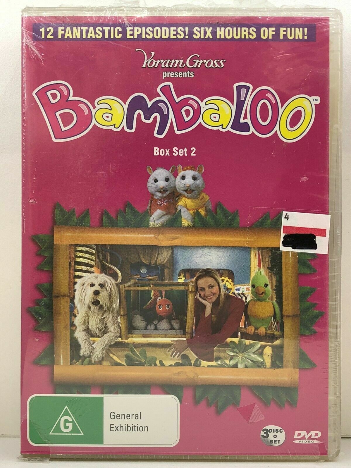 Bambaloo BOX SET 2 -(DVD,2003) RARE  NEW+SEALED 