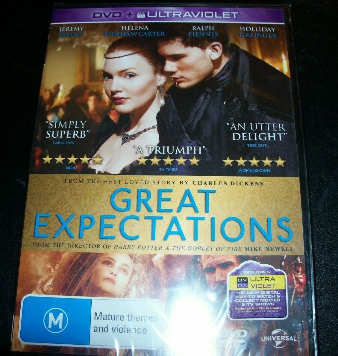 Great Expectations (Ralph Finnes Helena Bonham Carter) (Australia Reg 4) DVD NEW