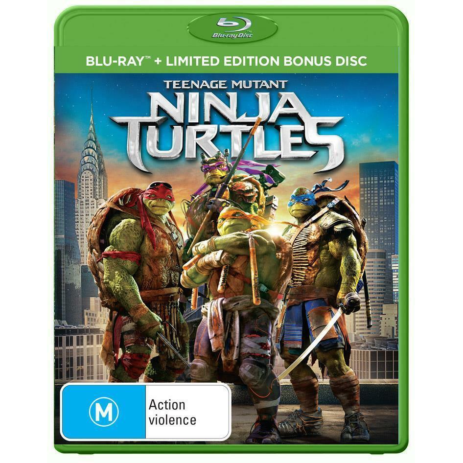 Teenage Mutant Ninja Turtles (Blu-ray+ Limited Edition BONUS Disc) NEW+SEALED