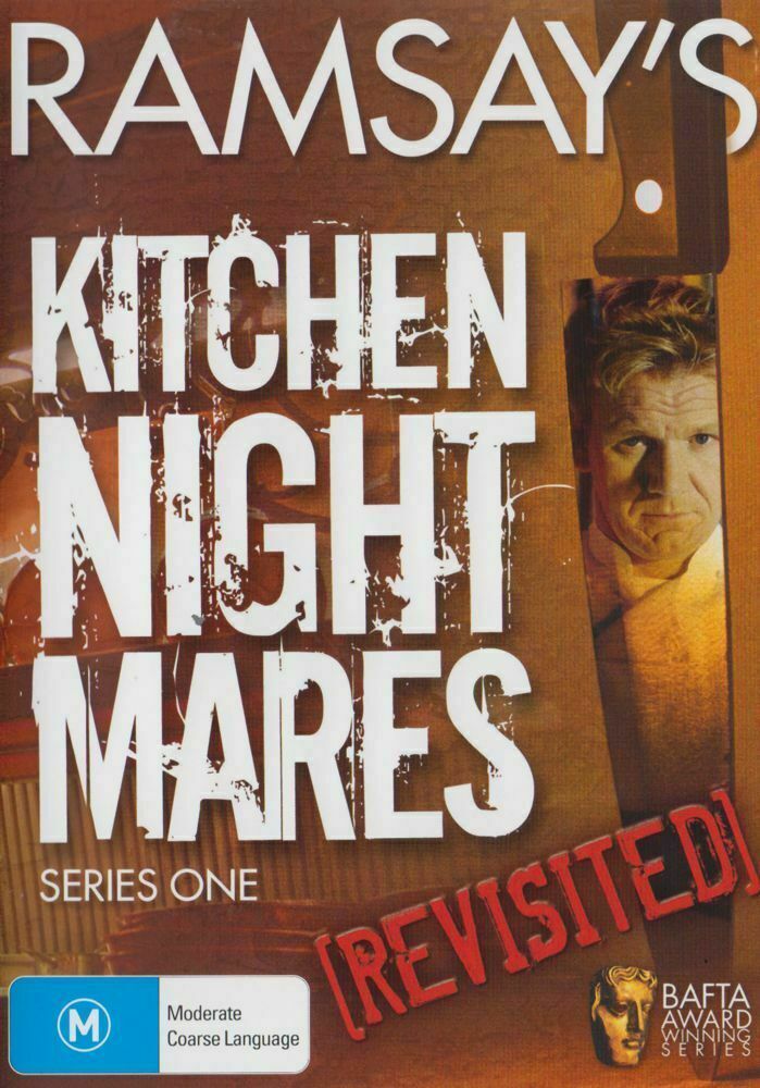 Ramsay's Kitchen Nightmares - Revisited - Series 1 - DVD - Region 0  NEW+SEALED 