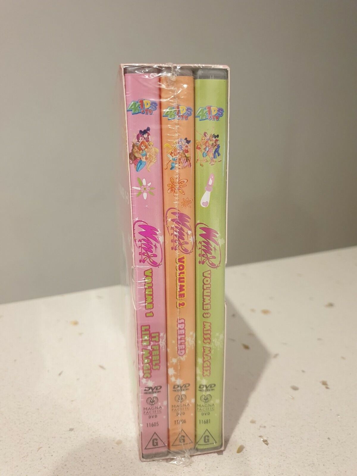 Winx Club Volume 1-3 - Miss Magix-Spelled-It Feels Like Magic DVD R4 NEW SEALED