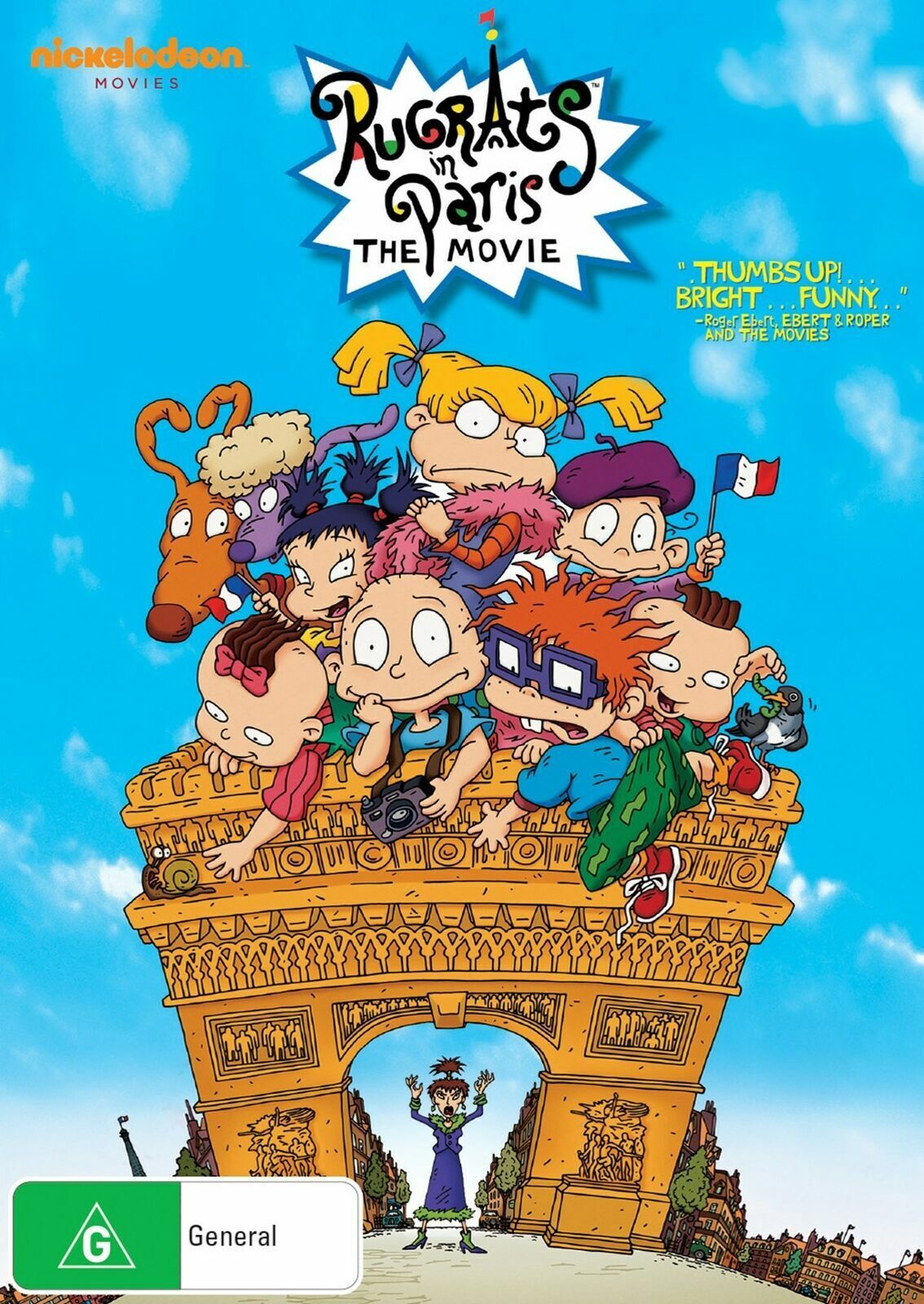 Rugrats in Paris The Movie (DVD,2013)  Region 4 NEW+SEALED 