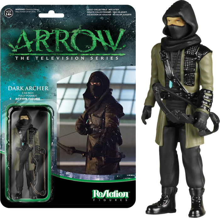 Arrow Dark Archer ReAction Figure  [FUN536] - NEW SEALED