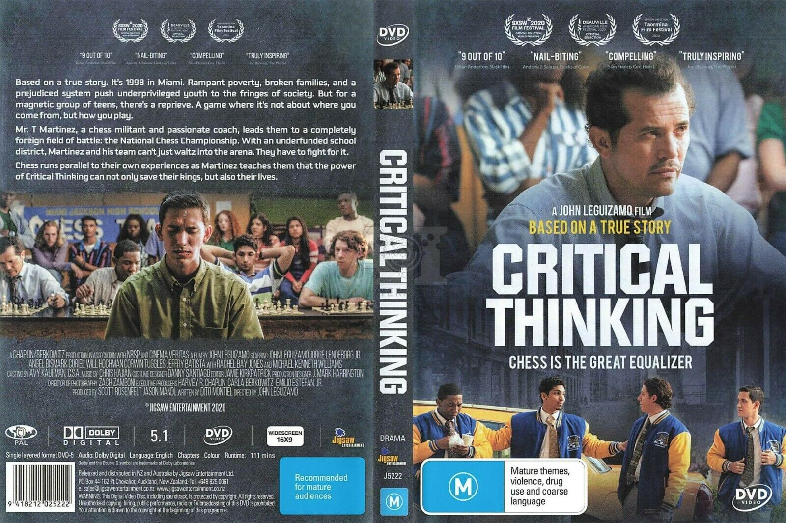 Critical Thinking (DVD, 2020) NEW+SEALED