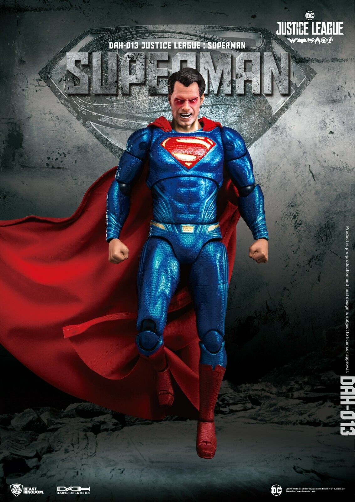 Beast Kingdom Superman Action Figure Justice League 20cm NEW