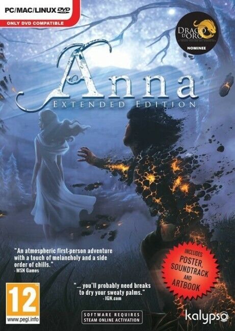 ANNA Extended Edition PC GAME BRAND NEW AU 