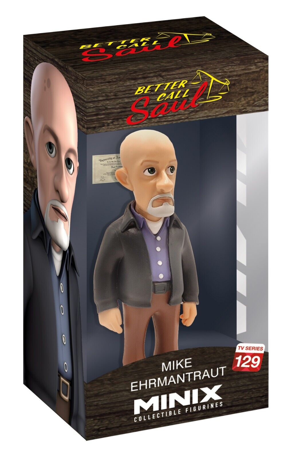 MINIX Better Call Saul Mike Ehrmantraut Figure - NEW