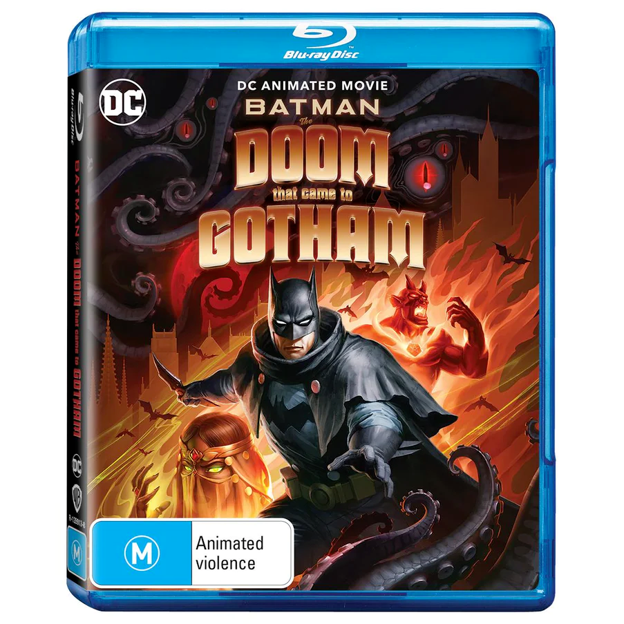 BATMAN THE DOOM THAT CAME TO GOTHAM- (BLU-RAY,2023) NEW SEALED