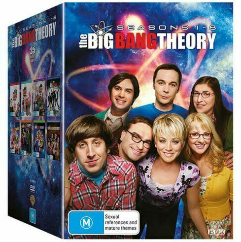 THE BIG BANG THEORY SEASONS 1-8 DVD -Series 1 2 3 4 5 6 7 8 -Region4-NEW+SEALED