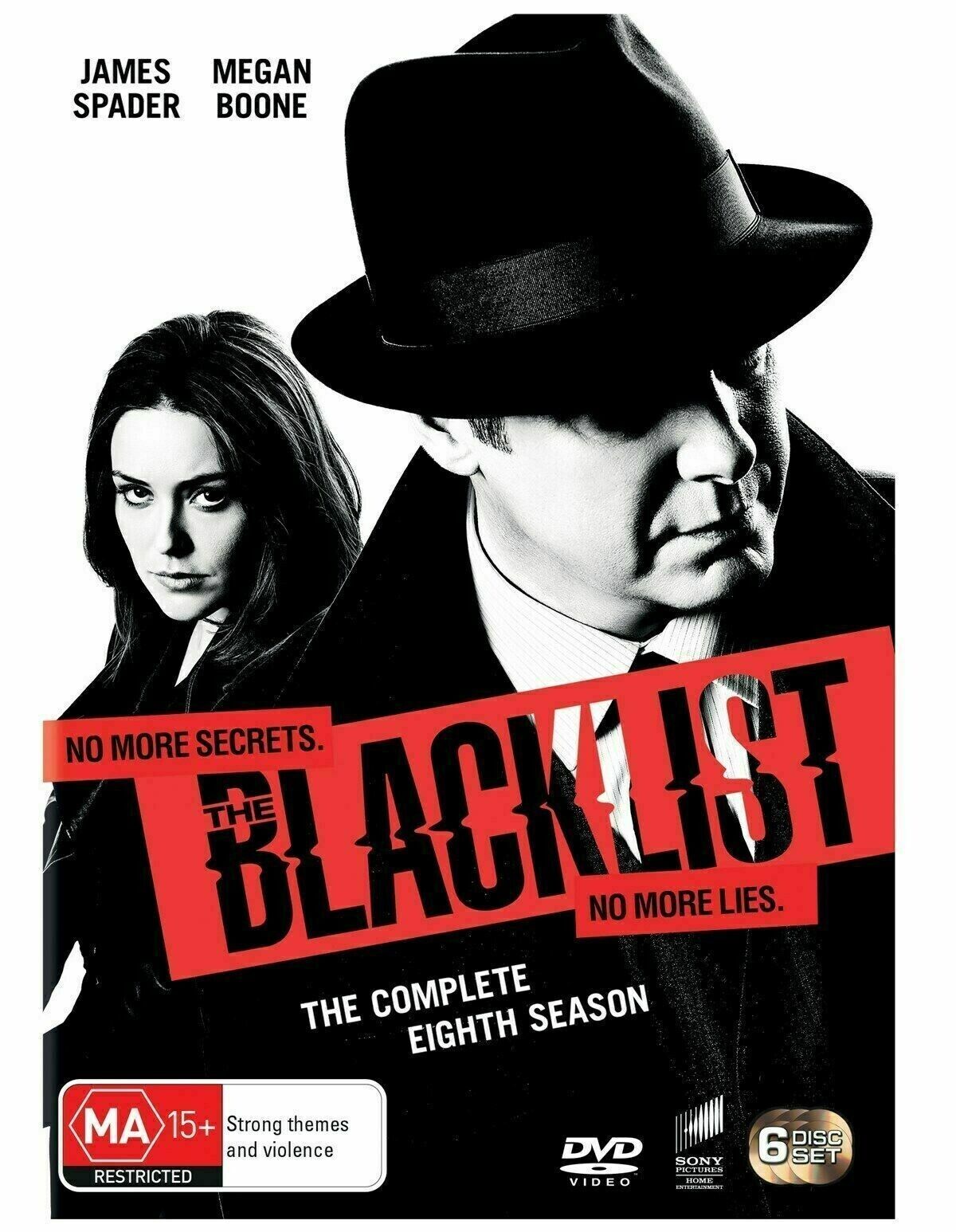 The BLACKLIST Season 8 (DVD,2021) : NEW+SEALED