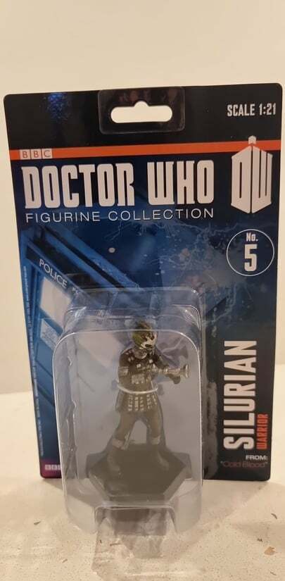 Doctor Who Figurine collection No.5 - Silurian Warrior - Cold Blood  NEW+SEALED 