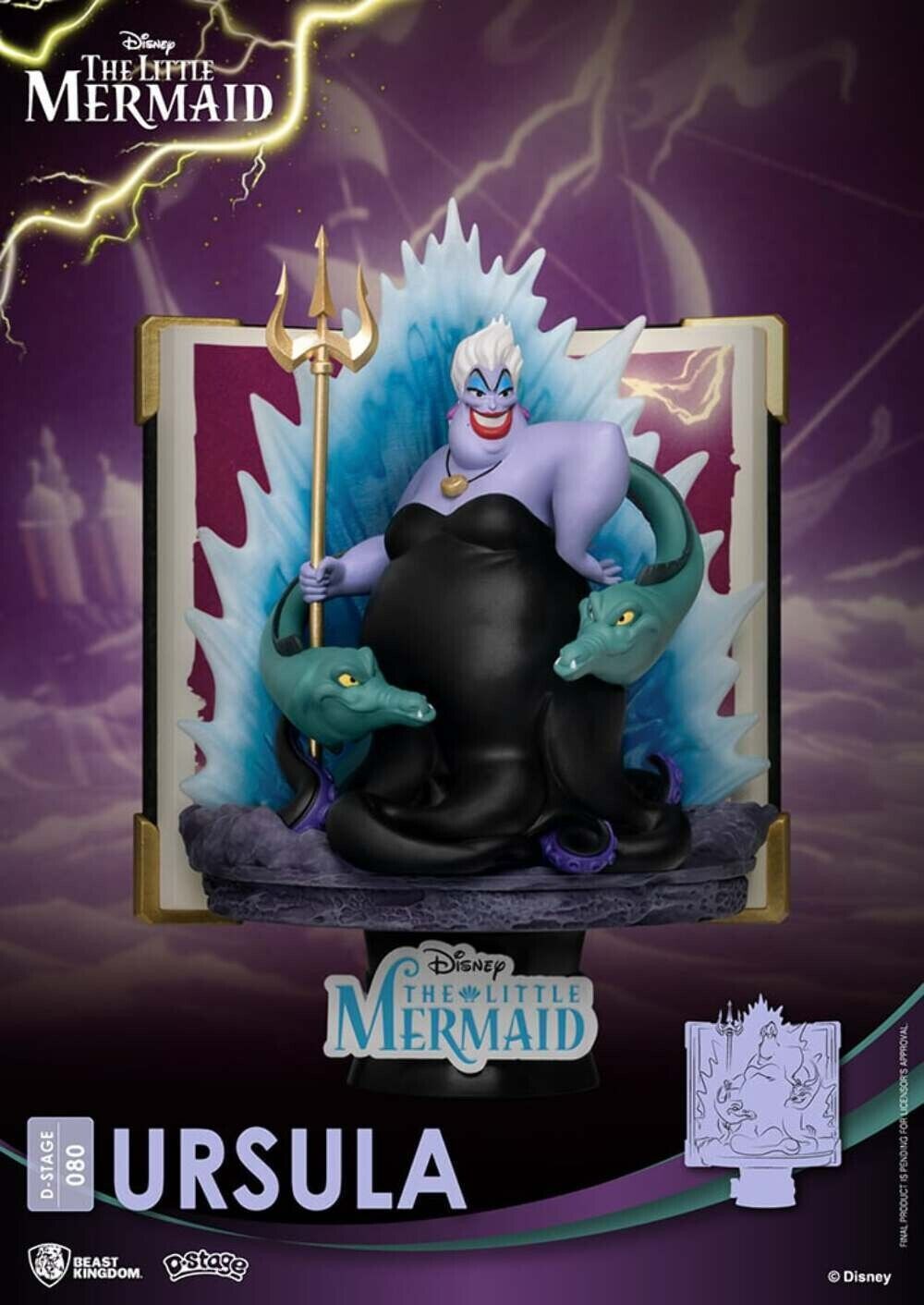 Beast Kingdoms D-Stage Story Book Series The Little Mermaid Ursula 6