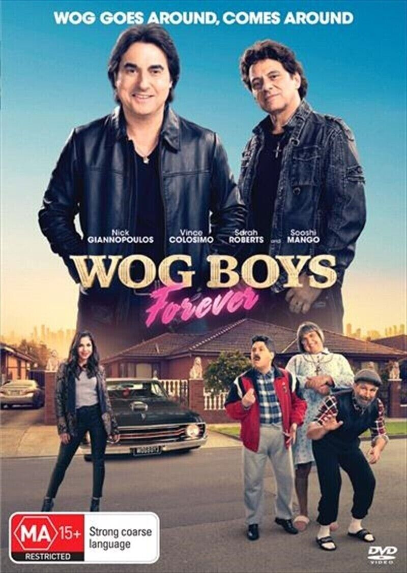 Wog Boys Forever DVD,2023 : NEW