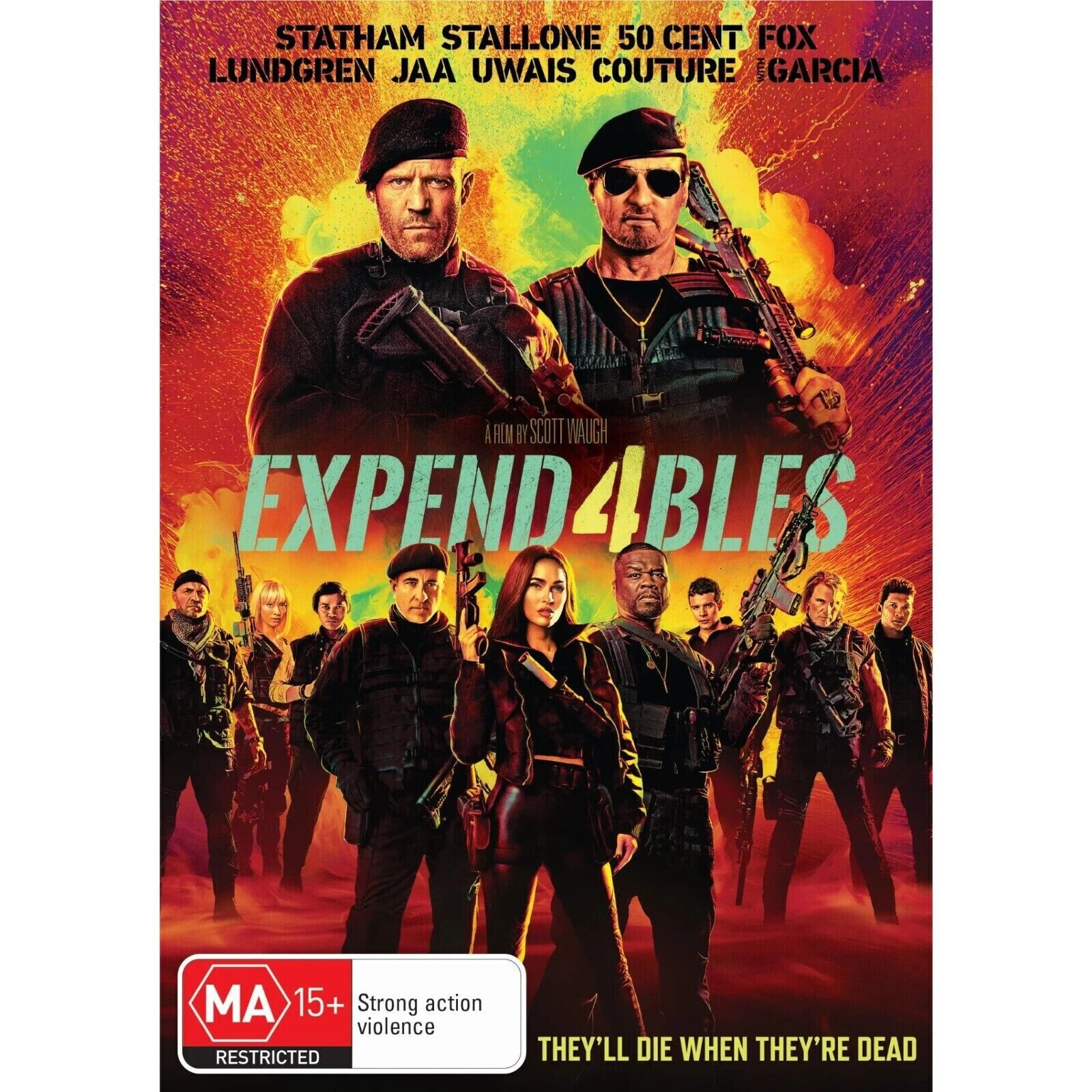 EXPEND4BLES EXPENDABLES 4 DVD, NEW + SEALED