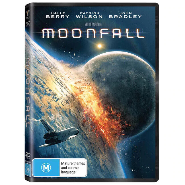 Moonfall  (DVD,2022) Sci-Fi - Halle Berry, Patrick Wilson - NEW+SEALED